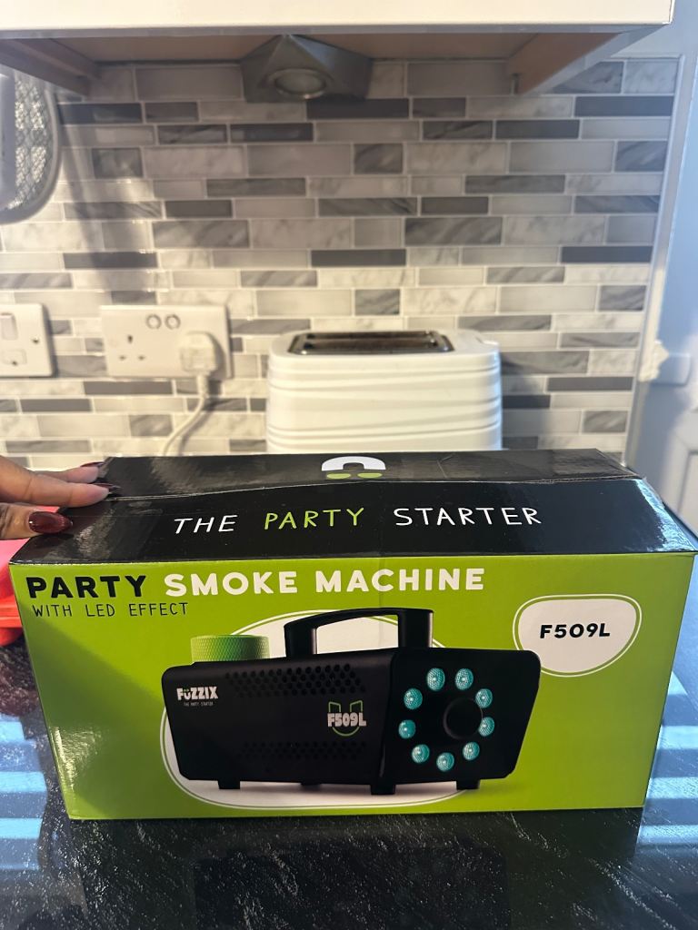 Party fog machine, strobe light machine
