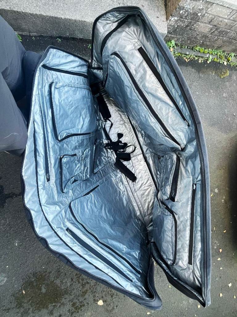Chair Reaction Cycles soft bike bag with wheels