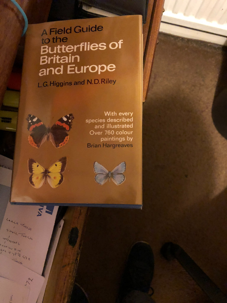 BOOK ON BUTTERFLIES OF GREAT BRITAIN AND EUROPE
