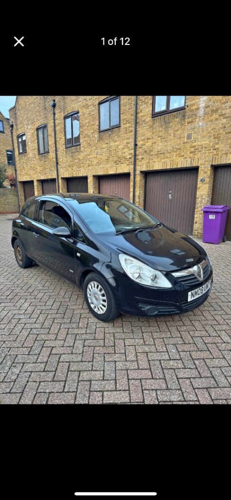 Vauxhall, CORSA, Hatchback, 2008, Semi-Auto, 1229 (cc), 3 doors