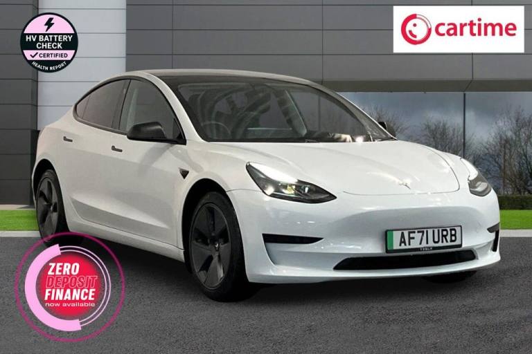 2021 71 TESLA MODEL 3 STANDARD RANGE PLUS SALOON 4DR ELECTRIC AUTO RWD (241 BHP)