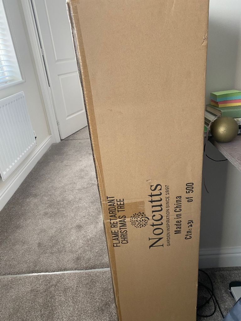 Slim Evergreen 6.5ft Artificial Christmas Tree