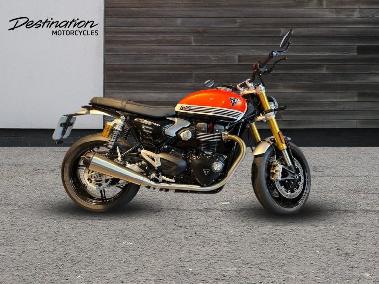 2025 Triumph Speed Twin 1200 RS STANDARD COLOUR Petrol black Manual