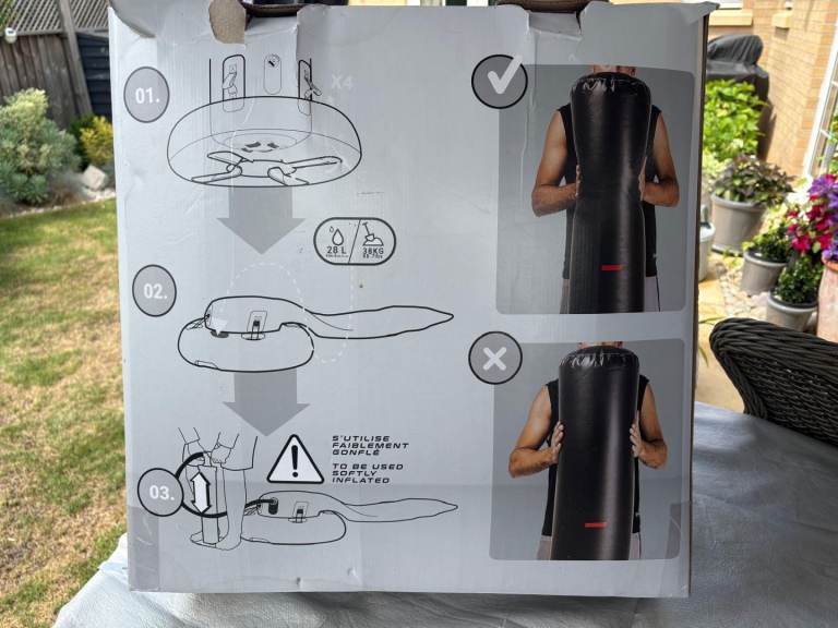 Outshock boxing machine inflatable 