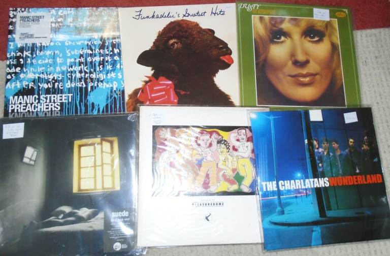 VINYL ALBUMS: MODERN REPRESSES: MOSTLY NEW ROCK/ INDIE POP. PRICES VARY