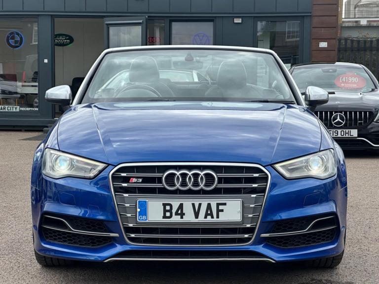  Audi S3 2.0 TFSI Cabriolet S Tronic quattro Euro 6 (s/s) 2dr (Nav) Petrol Automatic