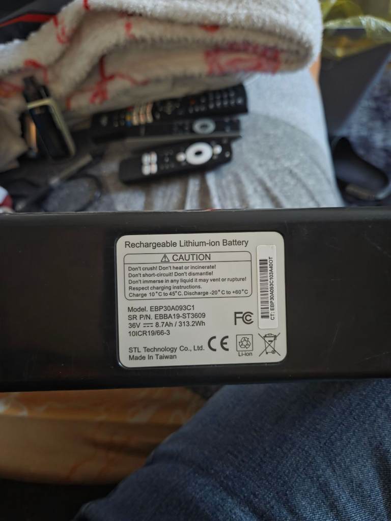 Wanted Carrea Vengeance E-spec Ebike Battery