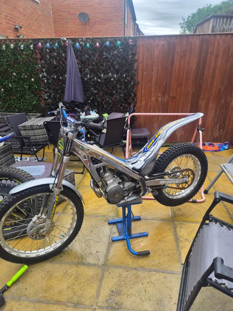 Sherco trials bike