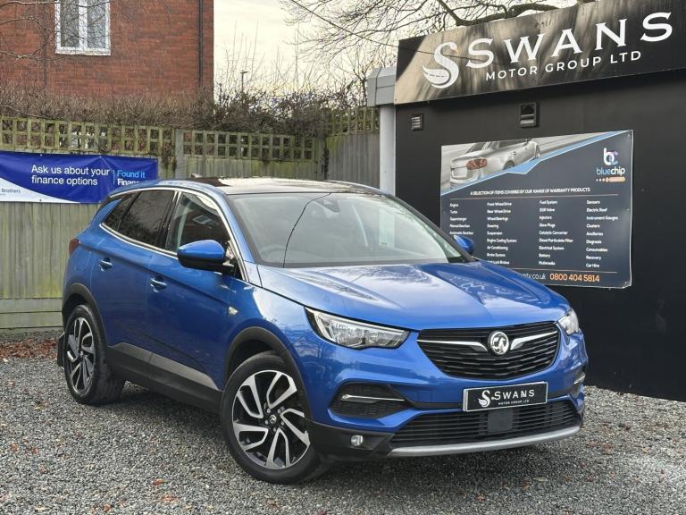 2018 Vauxhall Grandland X 1.6 Turbo Elite Nav Diesel Auto 5 Door Hatchback Blue