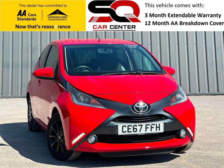 2017 Toyota AYGO 1.0 VVT-i x-style Euro 6 5dr HATCHBACK Petrol Manual