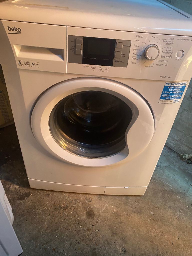 Beko washing machine 8kg