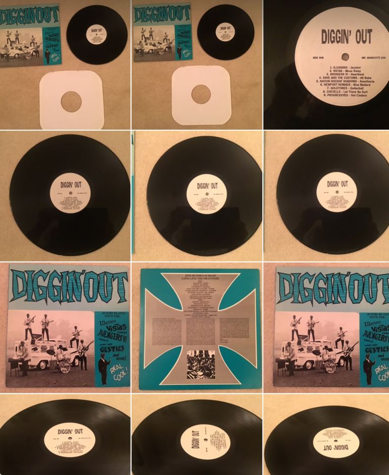 DIGGIN OUT  20 Surf Blasts USA EXCELLENT 