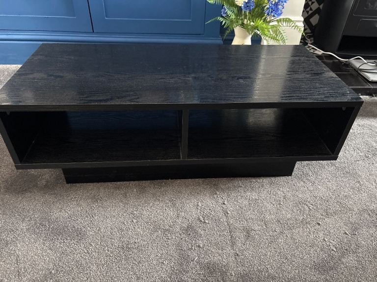Black tv stand/coffee table