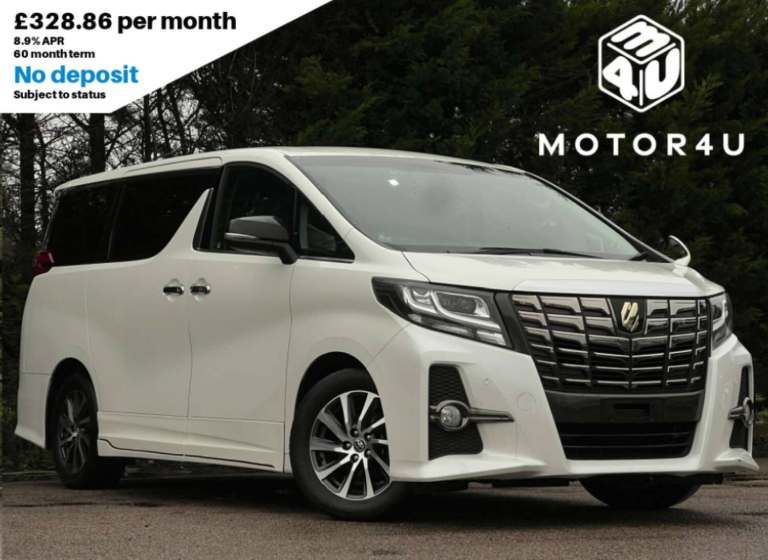 2015 Toyota Alphard Toyota Alphard 2.5 Petrol Automatic – S Grade 7-Seat MPV MPV Petrol Automatic