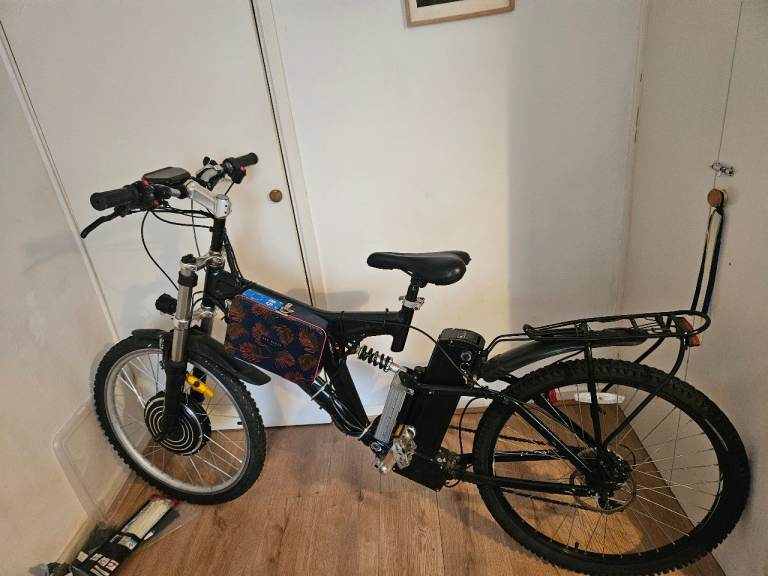 image for Very powerful two wheels drive electric bike with big capacity battery