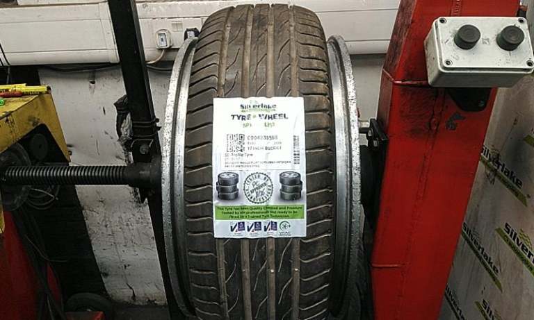215 50 R17 Pirelli Powercy2 6mm Partworn Pressure Tested Tyre