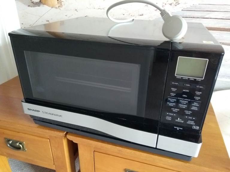 Sharp Steamwave 27L 3in1 900W Microwave / Grill / Steam Oven | in ...