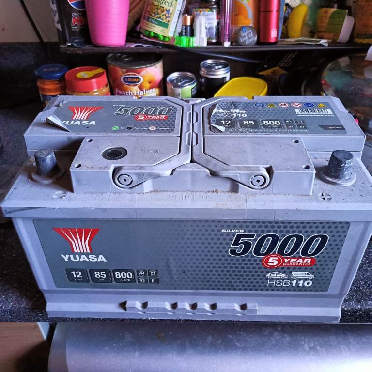 Yuasa / Halford 80-85Ah van battery or leisure caravan camper