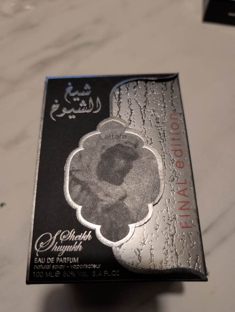 Lattafa Sheikh Al Shuyukh Final Edition perfume EDP Spray Fragrance 100ml