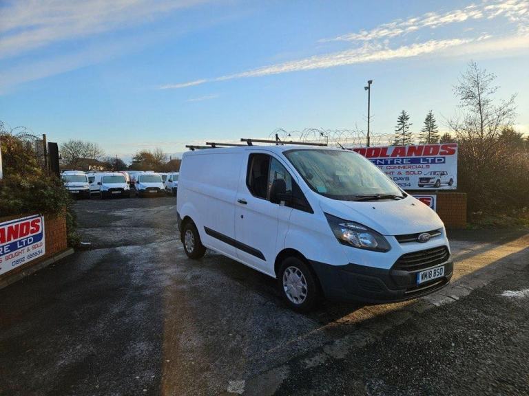  2018 ON 18 PLATE FORD TRANSIT CUSTOM 290 TDCI SWB DIESEL ULEZ FREE ZONE