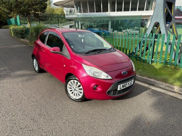2010 10 FORD KA 1.2 ZETEC HATCHBACK 3DR PETROL MANUAL EURO 4 (69 PS)