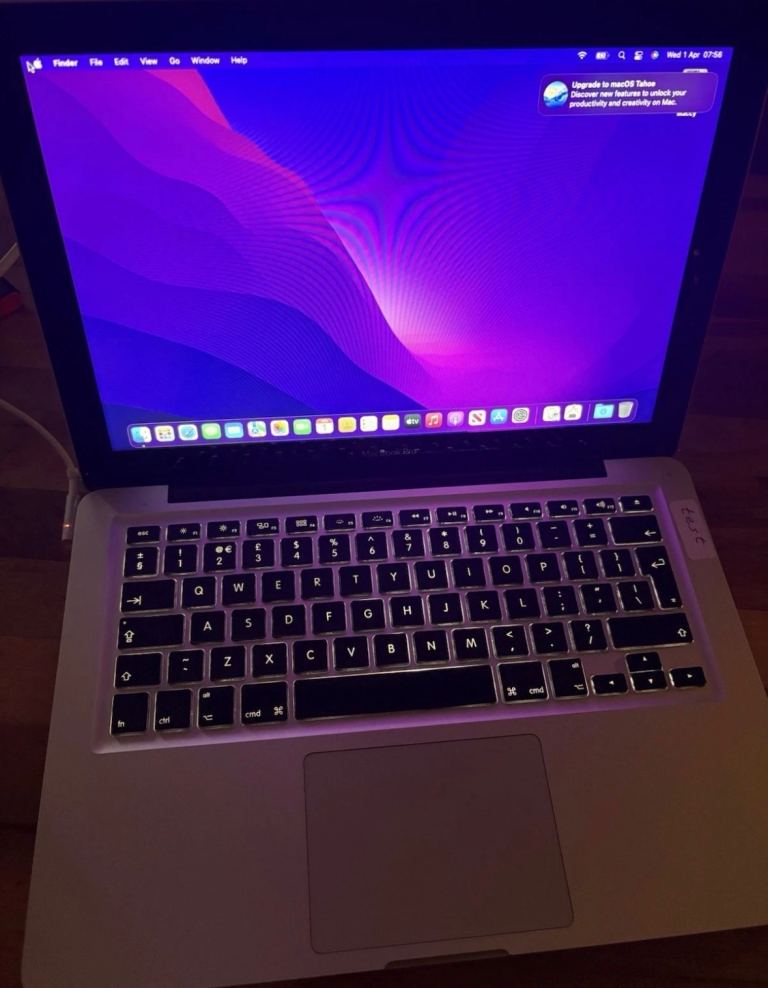 MacBook Pro A1278 Early 2011/13”/ 8gb/120gb SSD Intel Core i5/ PATCHED MONTEREY