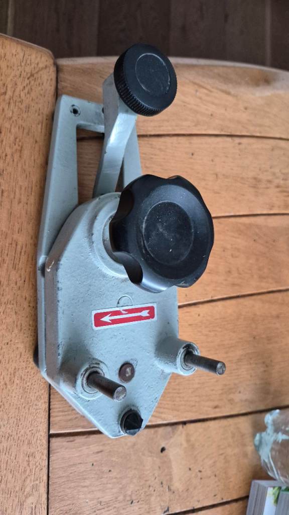 Vintage Metal Grinding Machine paper drill sharpener 