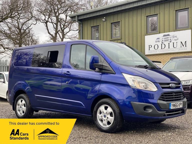 2016 Ford Transit Custom WITH AWNING—BATTERY—R&amp;R BED—FRIDGE MOTORHOME Diesel Manual