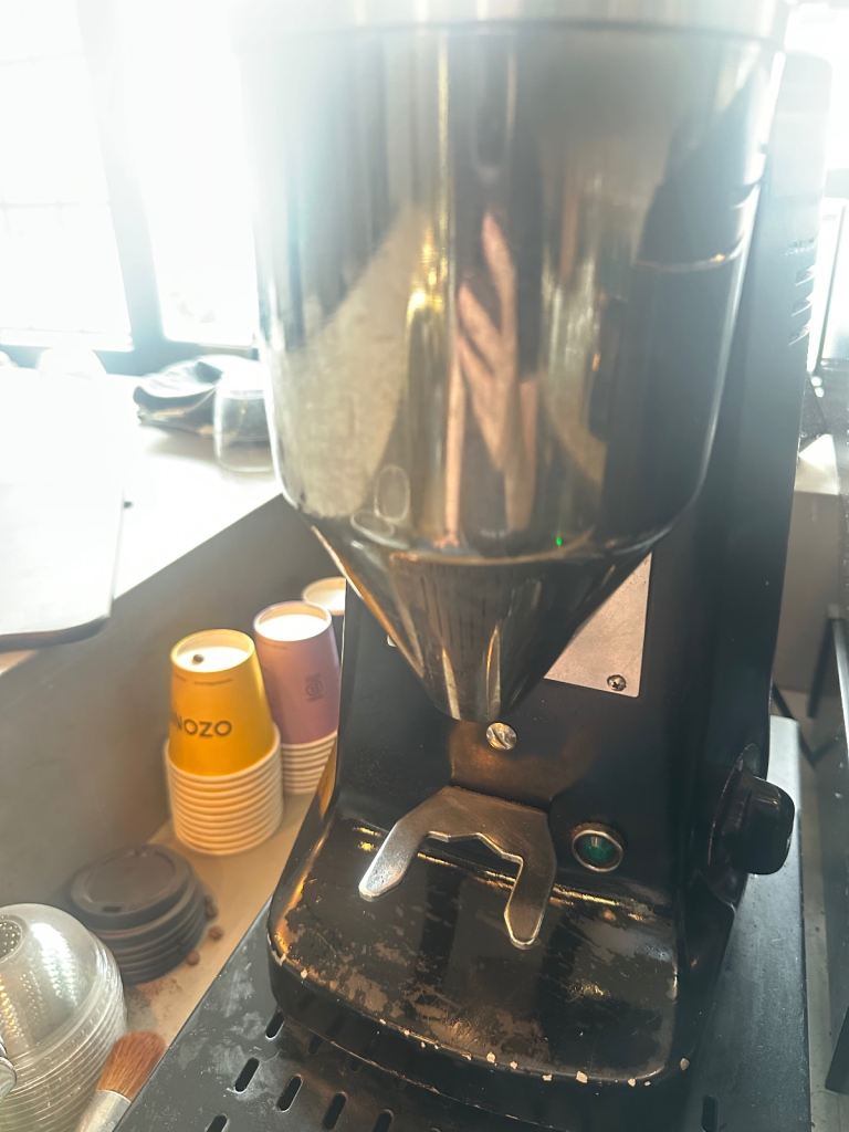 Mazzer Coffee Grinder – Black, Well-Used