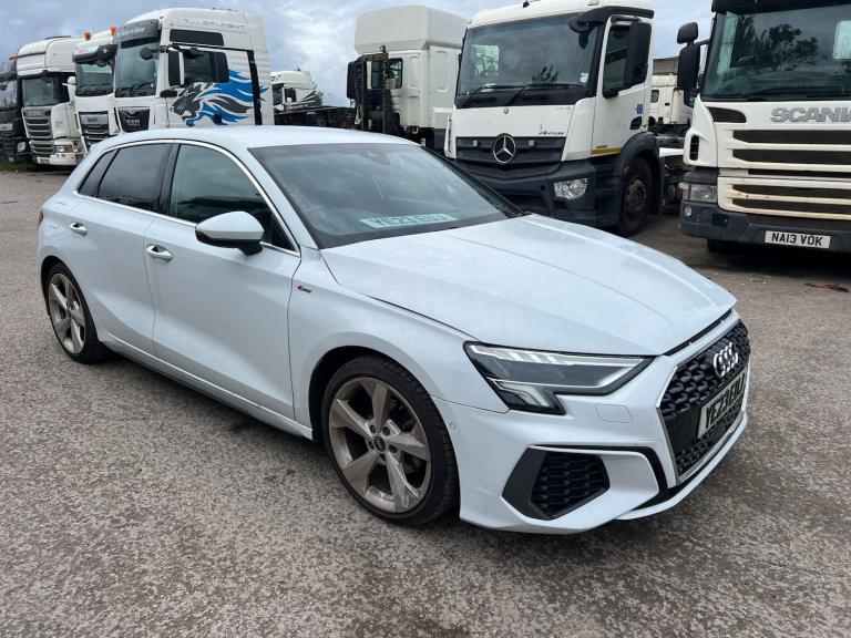 image for 2023 AUDI A3 30 TFSI S LINE 5DR S TRONIC PETROL DAMAGED SALVAGE