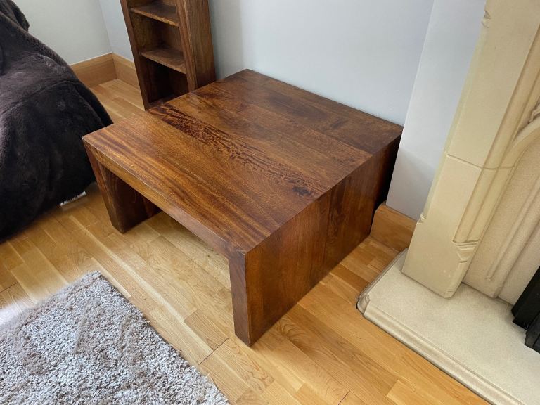 Mango Solid Wood Coffee Table – Good Condition