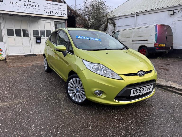 2010 Ford Fiesta 1.4 Titanium 5dr Auto HATCHBACK Petrol Automatic