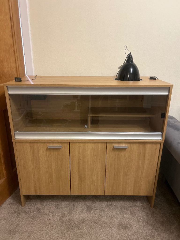 Reptile cabinet style vivarium for sale 