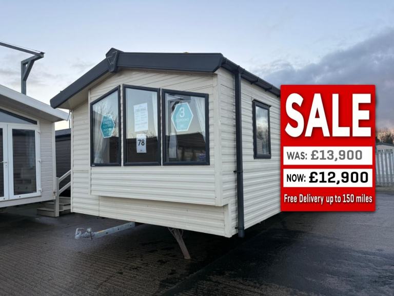 3 Bed Willerby Static Caravan - Double Glazed - Offsite / Own Land / Self Build