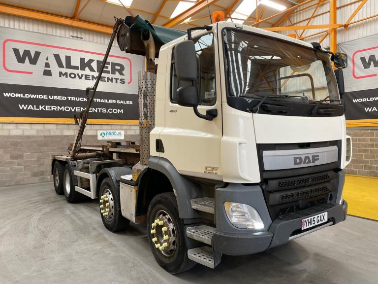 DAF CF 400 *EURO 6* 8X4 HOOKLOADER - 2015 - YH15 GAX