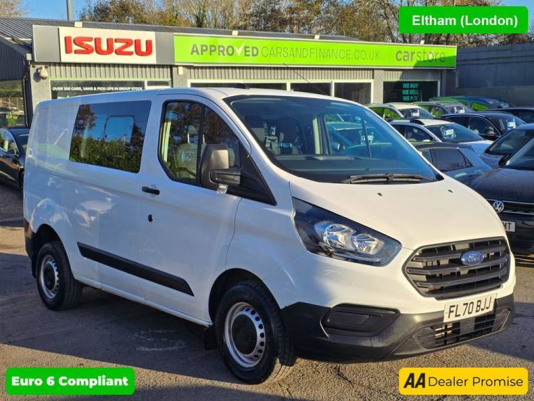 2020 Ford Transit Custom 2.0 EcoBlue Leader, 32,200 miles, ULEZ Euro 6, 6-Speed Manual, Air Condi...