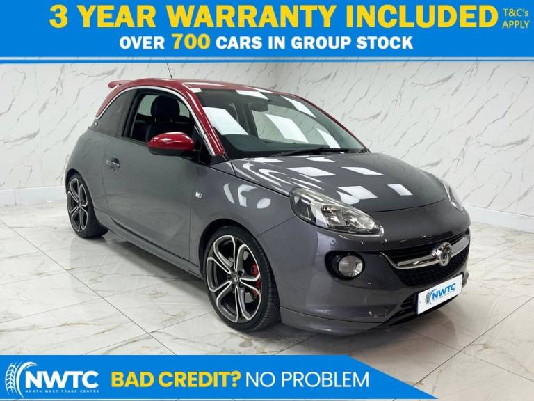 2016 Vauxhall ADAM 1.4i Turbo S Hatchback 3dr Petrol Manual 5Spd Euro 6 (s/s) (150 ps) F/S/H X Ha...