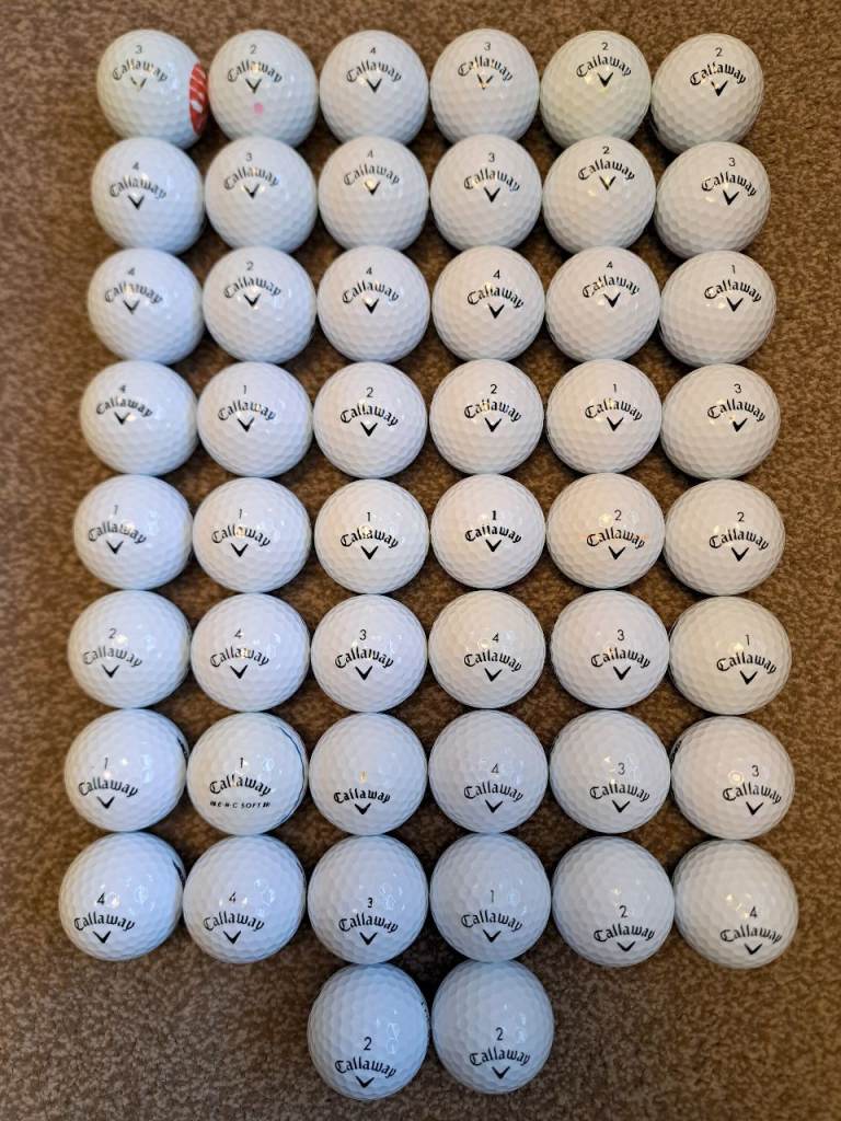 50 Callaway Golf Balls £20.00