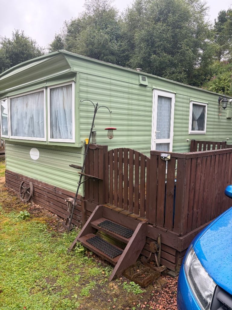 On site static caravan