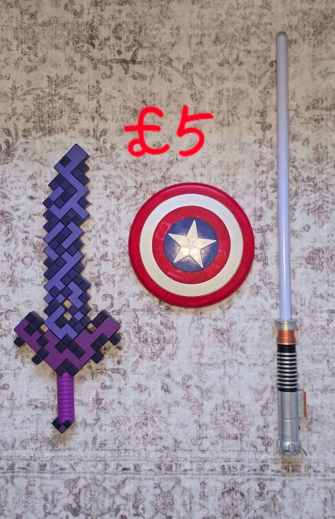 Toy sword & sheild