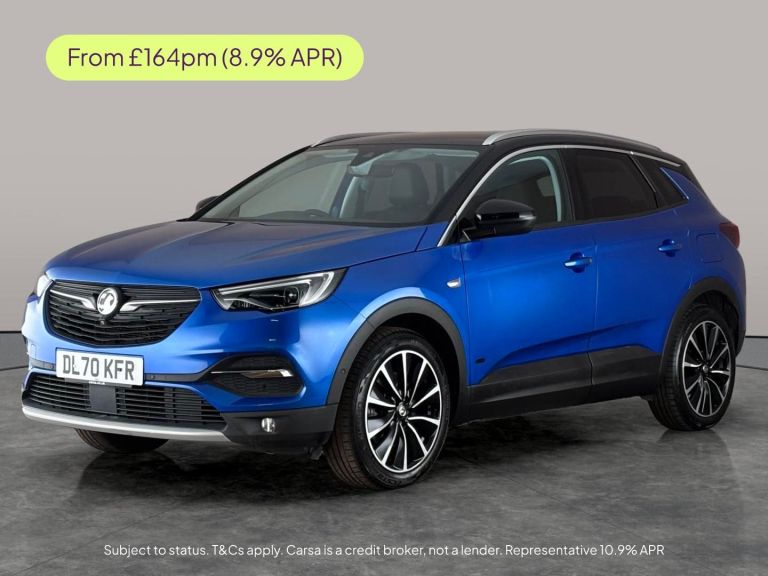 2020 Vauxhall Grandland X 1.6 Hybrid4 300 Ultimate Nav 5dr Auto HATCHBACK PETROL/ELECTRIC Automatic