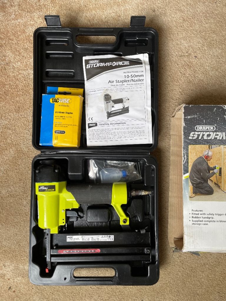 Draper storm force air stapler