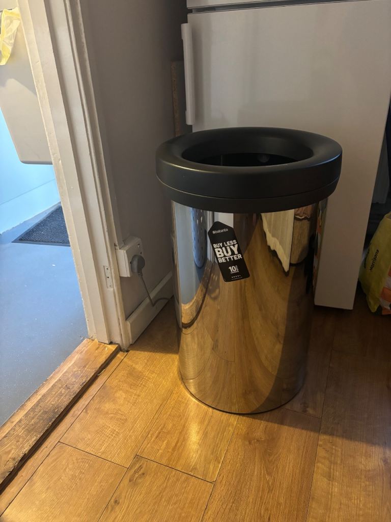 Brabantia Stainless Steel Open Top Bin