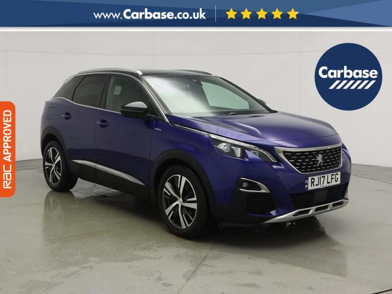 2017 Peugeot 3008 1.6 BlueHDi GT Line SUV 5dr Diesel Manual Euro 6 (s/s) (120 ps) SUV DIESEL Manual