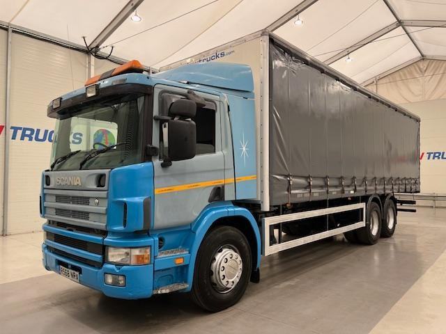 Scania 124 360 6x2 10 Tyre Curtainsider Manual