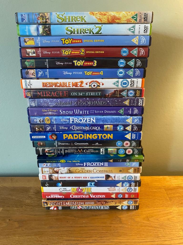 Huge selection of DVDs