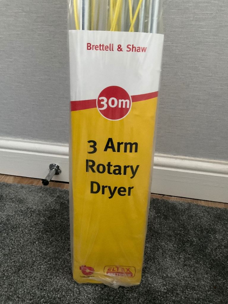 Washing line clothes rotary airer garden washing line