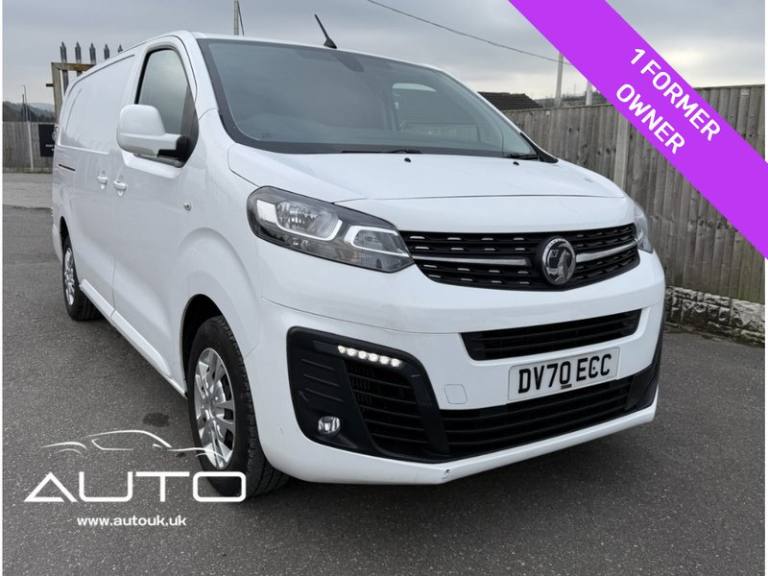 2020 Vauxhall Vivaro 2900 1.5d 100PS Sportive H1 Van PANEL VAN DIESEL Manual