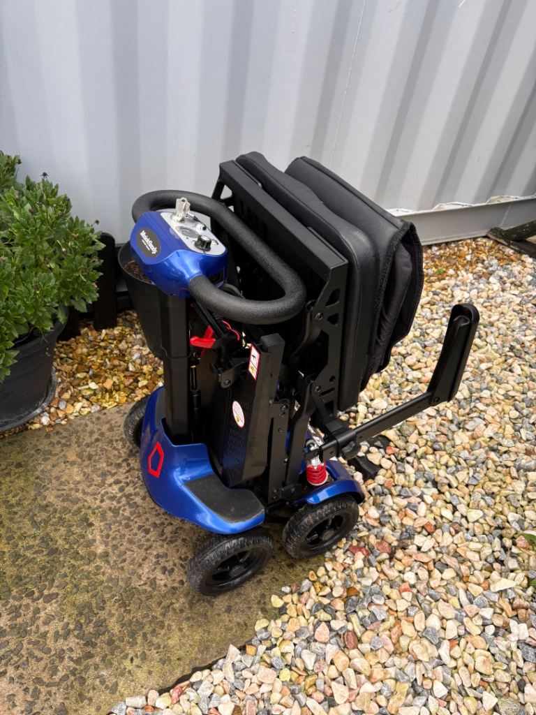 Muick Sandy F3 Full Suspension Lightweight Folding Mobility Scooter 14KGS