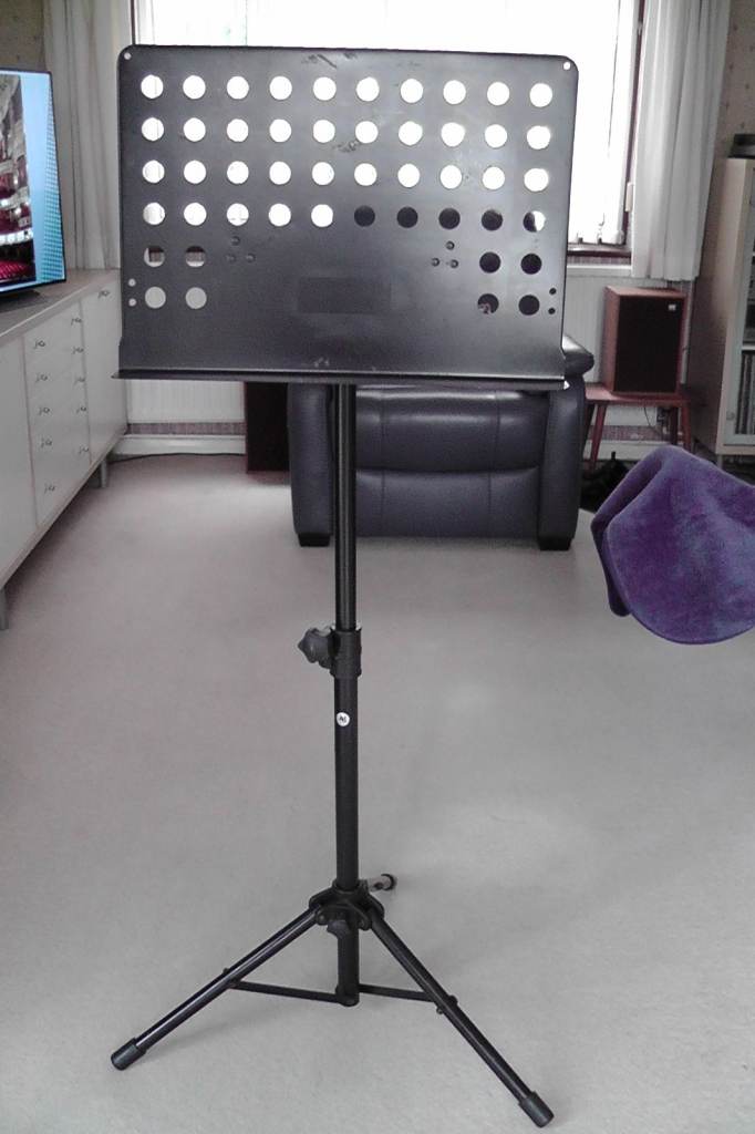 image for MUSIC STAND - BLACK